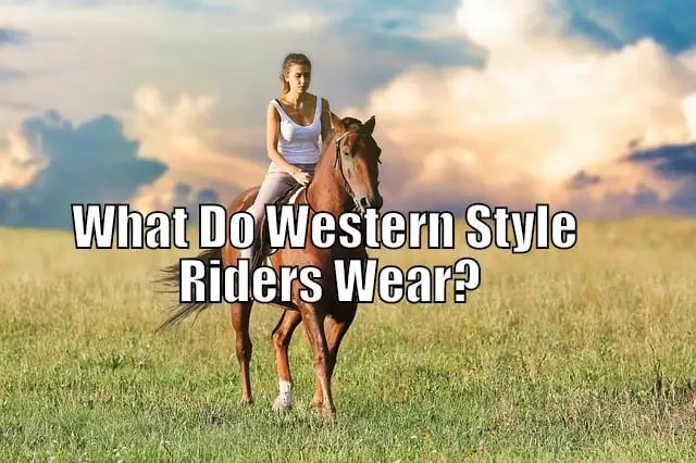 western style horseback riding