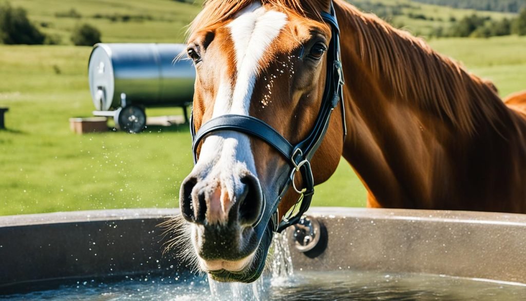 horse drinking needs
