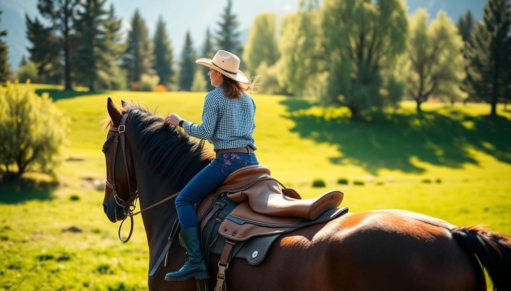 Teaching neck reining