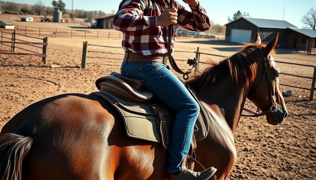 common mistakes in Western riding