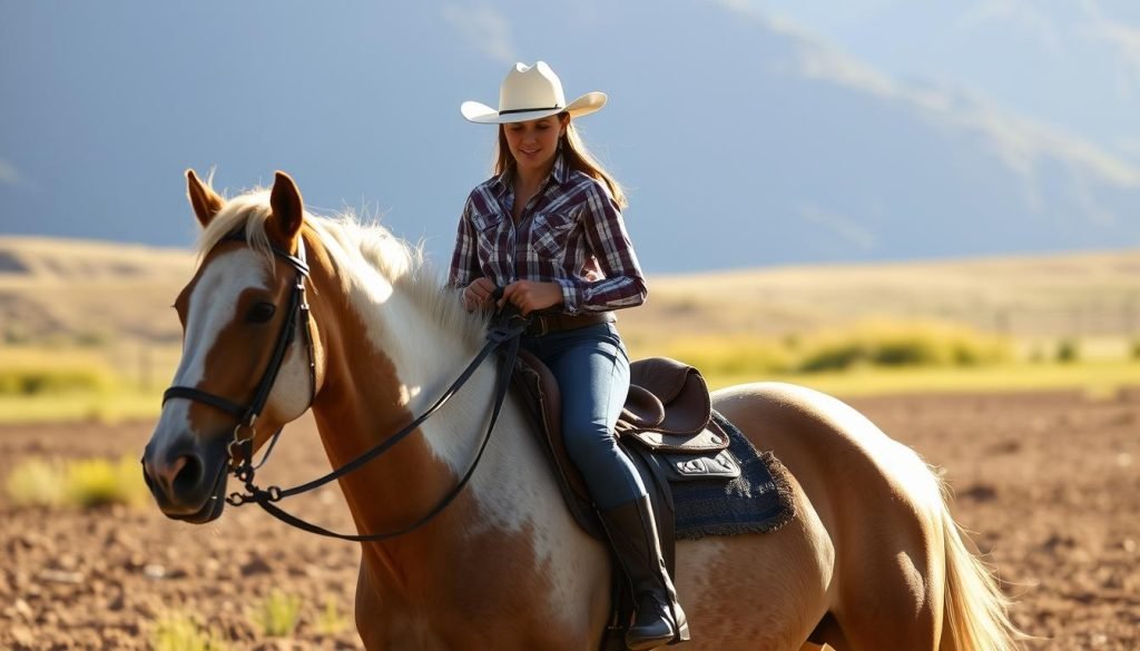 horse-rider communication